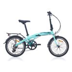 Bıanchı F013 20 Jant Katlanabılır Bısıklet 290H Al-6061 7 Vıtes Vb Celeste