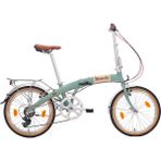 Bianchi Folding New Vintage Katlanabilir Bisiklet 20 Jant 7 Vites Erkek Retro Tasarım Celeste Renk