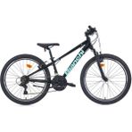 Bianchi JM00242 24 Jant 21 Vites V Fren Erkek Çocuk Dağ Bisikleti - Siyah-Celeste