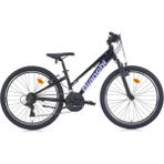 Bianchi JM00243 24 Jant 21 Vites V Fren Kız Çocuk Dağ Bisikleti - Siyah-Mor