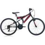 Bianchi Junior V 24 Jant 21 Vites Siyah Kırmızı Beyaz Erkek Dağ Bisikleti