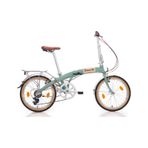 Bianchi New Vintage Katlanır Bisiklet Celeste Mavi