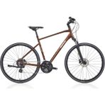 Bianchi Newtourer 24 28 Jant 24 Vites Hidrolik Disk Fren Şehir & Tur Bisikleti - 470H (A5: Bakır / Beyaz)
