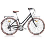 Bianchi Rubino Lady Deluxe Alloy 21 Vites Şehir Tur Bisikleti - standart - Siyah