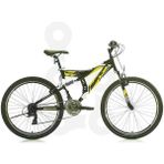 Bianchi Snap 26 Jant Çift Amortisörlü Shimano 21 Vites Dağ Bisikleti - Siyah - Sarı