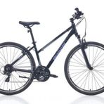 Bianchi T0017fs-L 28 Jant 24 Vites 38 Cm V-Fren Trekking Bisikleti-Siyah-Lila