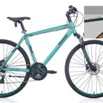 Bianchi Touring 713 Hd Fren 24 Vites 28 Jant 46 Kadro Metalik Koyu Yeşil Beyaz Bakır Şehir Bisikleti