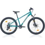 Bianchi XR24 24 Jant 8 Vites Mekanik Disk Fren Çocuk Bisikleti - 7x: Karina / Silver - Carina - Gümüş