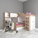 Bianco Maxi Ranza Mdf - Beyaz - 100 x 100 cm