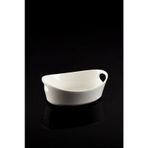 Bianco Perla Porselen Kayık Kase - 23 Cm