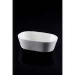 Bianco Perla Porselen Kayık Oval Kase - 16 cm