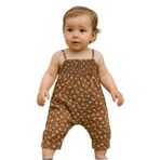 BİANCOFİGLİO bebek şalvar elbise çiçekli 3 Yaş
