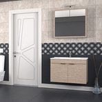 Biani Aybe Fix Loft 85 cm Banyo Dolabı