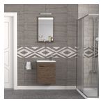 Biani Aybe Kahve Fix Arya 50 cm Banyo Dolabı