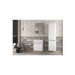 Biani Buca 55cm Beyaz Banyo Dolabı