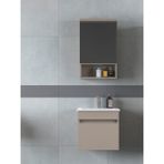 Biani Dalyan 50 cm Latte Banyo Dolabı