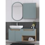 Biani Katia 120 cm Buz Mavisi Banyo Dolabı