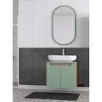 Biani Katia 60 cm Su Yeşili Banyo Dolabı