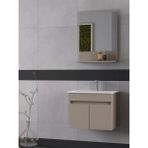 Biani Tome 60 cm Latte Banyo Dolabı