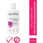 Bianna 500 ml Saç Bakım Protein Yapı Güçlendirici Şampuanı