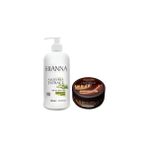 Bıanna Aloevera El ve Vücut Losyonu 400ML + Black & Red Killi Yüz Maskesi Çikolata 400GR