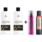 Bianna Elose Maxıpure Keratin Özlü Tuzsuz 1000 ml Saç Bakım Şampuanı ve Elose Maxıpure Keratin Özlü Tuzsuz 1000 ml Saç Bakım Kremi + Jagler 150 ml Bay ve Bayan Deodorant