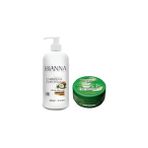 Bianna Hindistan Cevizi El ve Vücut Losyonu 400ML + Black & Red Killi Yüz Maskesi Aloe Vera 400GR