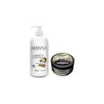 Bianna Hindistan Cevizi El ve Vücut Losyonu 400ML + Black & Red Killi Yüz Maskesi Kömür 400GR