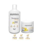 Bianna Tuzsuz 500 ml Sülfat ve Paraben İçermez Şampuan + 500 ml Keratin Saç Kremi