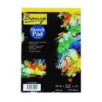 Bianyo Sketch Pad Siyah A5 25 Yaprak 140 gr Eskiz Defteri