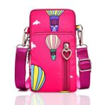 BIAOTIE Kadınlar için Hafif Küçük Crossbody çanta Cep Telefonu Cüzdanlar Seyahat Kılıfı Omuz Çantası, D-11, Small