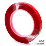 Biartt Çift Taraflı Silikon Montaj Bant 6 Mm X 5 Mt
