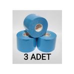 BiaTape Bia Tape Kinesio 5 Cm X 5 M - Açık Mavi Rengi Sporcu Ağrı Bandı 3'lü (pakette 3 Adet)