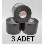 BiaTape Bia Tape Kinesio Sporcu Bandı 5 cm x 5 Siyah 3'lü (Pakette 3 Adet) ( - Standart