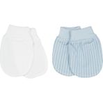 Bibaby 2'li Bebek Eldiveni 55849 - Yenidoğan - Ekru - Mavi