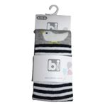 Bibaby 68312 Gri Kuş Desenli Külotlu Çorap