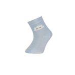 Bibaby 68384 Desenli Bamboo 2'li Taş-Mavi Çorap