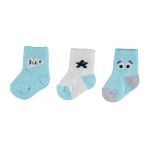 Bibaby 68397 Biorganic Hi 3'lü Mint Erkek Çorap