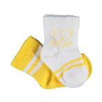 Bibaby 68412 Biorganic Bear 2'li Sarı Kız Çorap