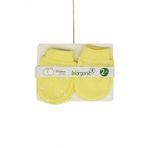 Bibaby 72165 Sarı Ekru Biorganic Fly Dandelions 2'li Eldiven