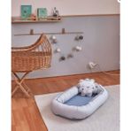 Bibaby Anne & Baba Yanı Yatağı Baby Nest Lüx Lion İndigo - 100 x 100 cm