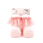Bibaby Fistolu Bebek Çorap 68153 Pembe 0-3 Ay