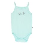 Bibaby Green Flowers Bebek Badi - Mint