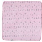 Bibaby Happy Zebra Land Fluffy Pembe Battaniye