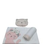 Bibaby Pike Takımı Cute Cat Pudra