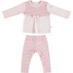 Bibaby Pink Flowers 2'li Bebek Takımı 59494 9 - 12 ay - Pembe