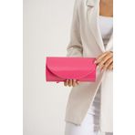 bibags Fuşya Abiye Çanta Portföy Çanta Clutch Çanta