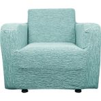 Bibaha Home Jakarlı Düz Desen Tekli Koltuk Örtüsü Koltuk Kılıfı Streç Lastikli Esnek - 85 x 120 cm - Mint