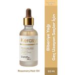 Biberiye Yağı & E Vitamini & Tatlı Badem Yağı Hızlı Uzama Destekli Saç Bakım Serumu Yoğun Saç Besleyici 50 ml