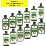 Biberiye & Yulaf Özlü Şampuan, Saç Dökülmesine Karşı Yardımcı 485 Ml 12'Li Paket